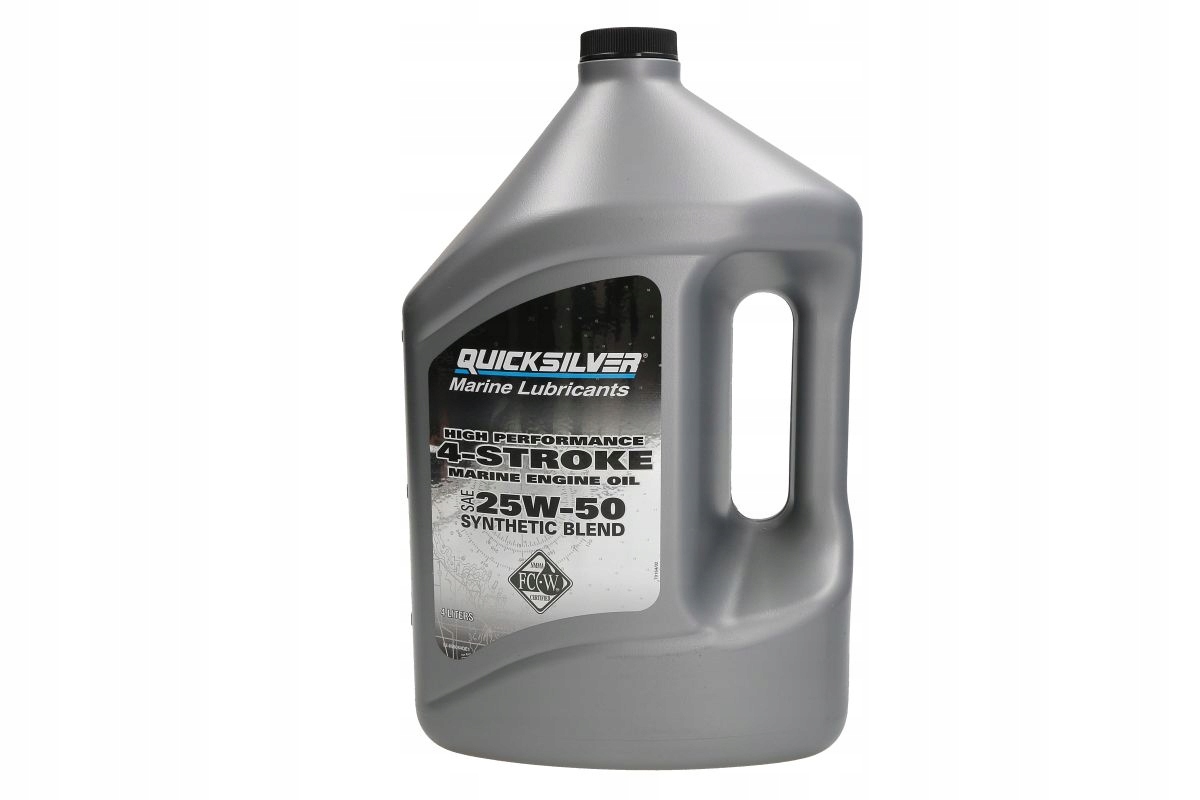 Olej na motorů 4t Quicksilver 25w50 4l Synt, Σε απόθεμα στην ΕΕ — φωτο 1
