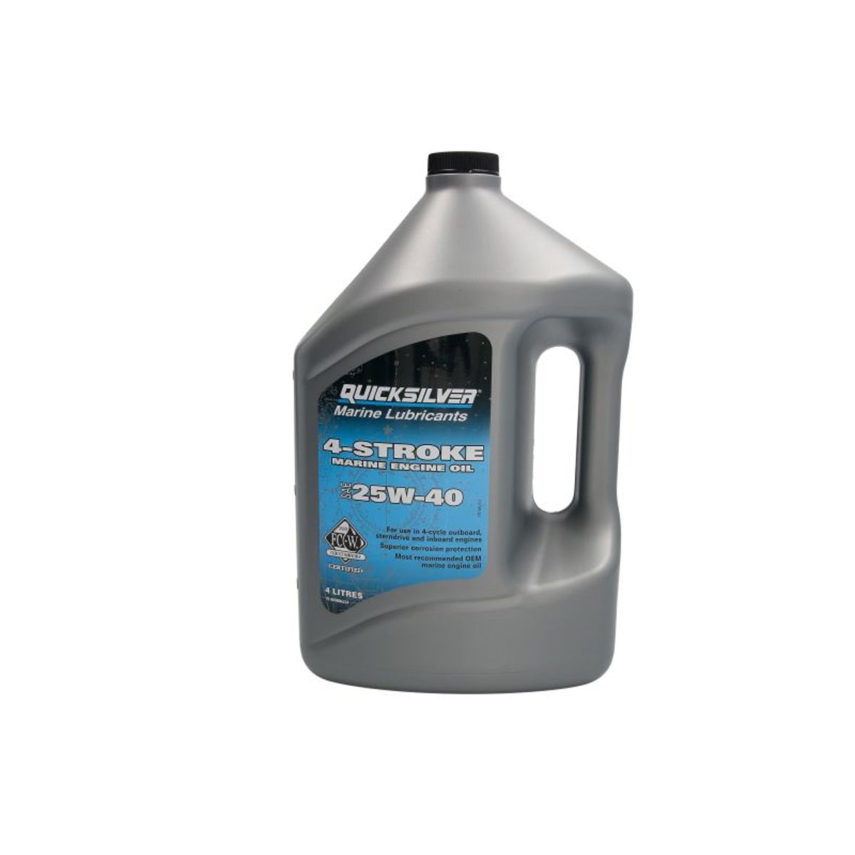 Olej motorový Quicksilver 4T SAE 25W-40 4 l mineralny, Σε απόθεμα στην ΕΕ — φωτο 1