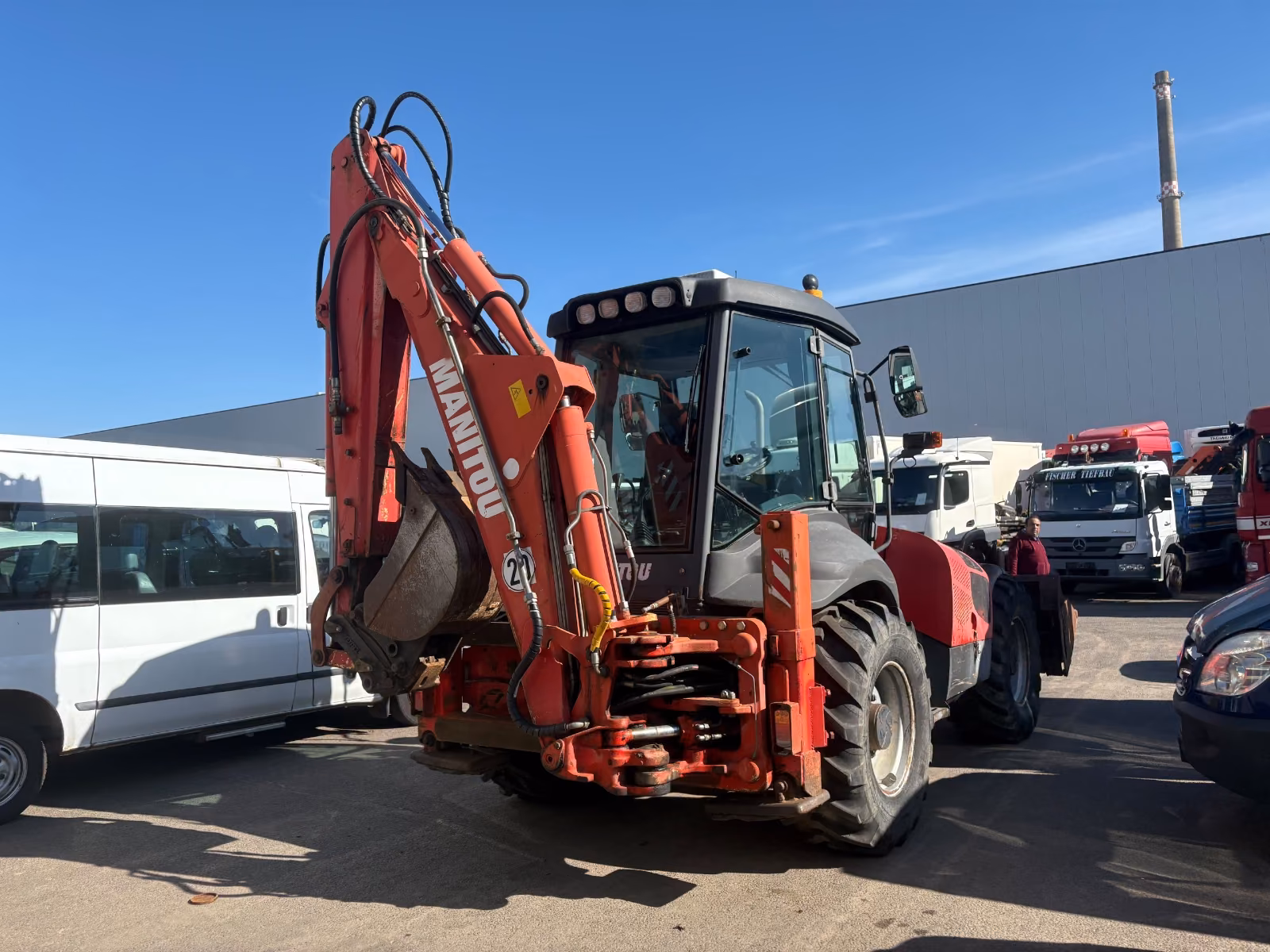 2005 Manitou MLB, 8.283 mth, εισαγωγή Σε απόθεμα στην ΕΕ — φωτο 1