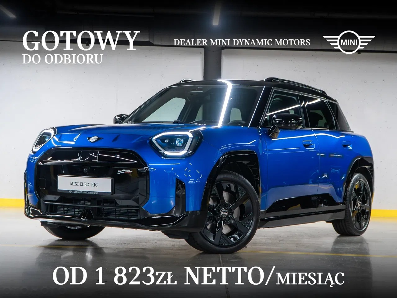 2025 MINI Aceman, 5 km, Polsko — φωτο 1