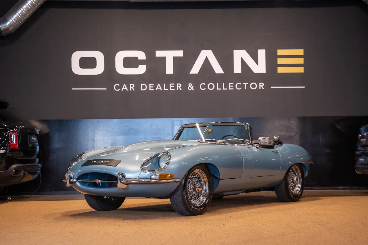 Jaguar E-Type, 31.000 km, Portugalsko — φωτο 1