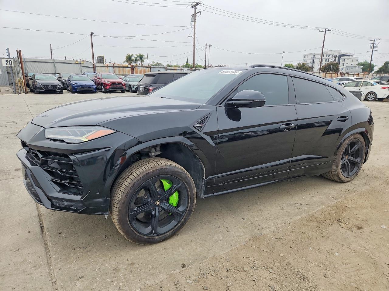 2019 Lamborghini URUS, μαύρο, 103.984 km, εισαγωγή ΗΠΑ — φωτο 1