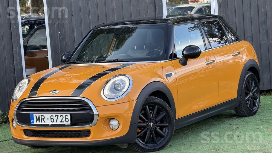 2015 MINI Cooper, πορτοκαλί, 160.000 km, Λετονία — φωτο 1