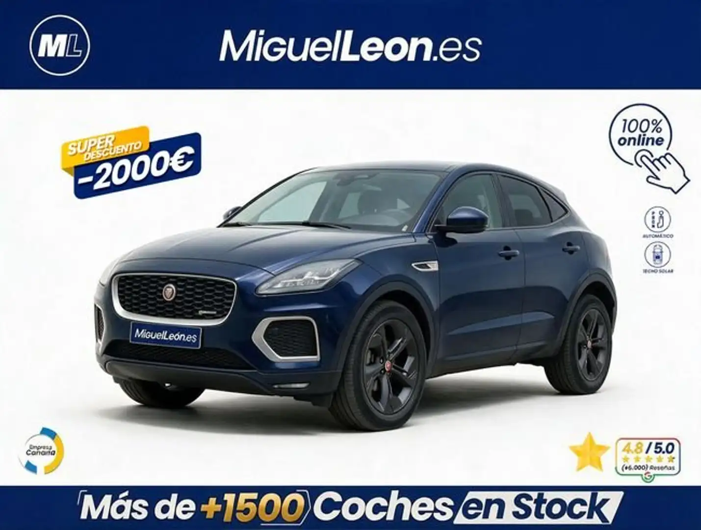 2023 Jaguar E-Pace, 54.875 km, Ισπανία — φωτο 1