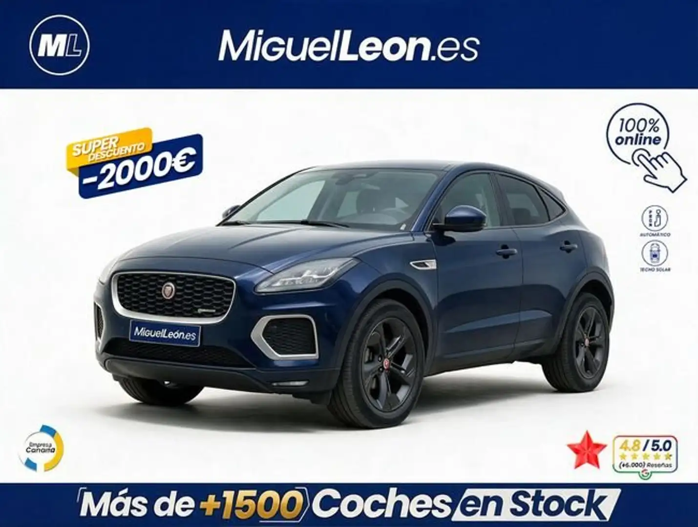 2023 Jaguar E-Pace, 54.875 km, Ισπανία — φωτο 1