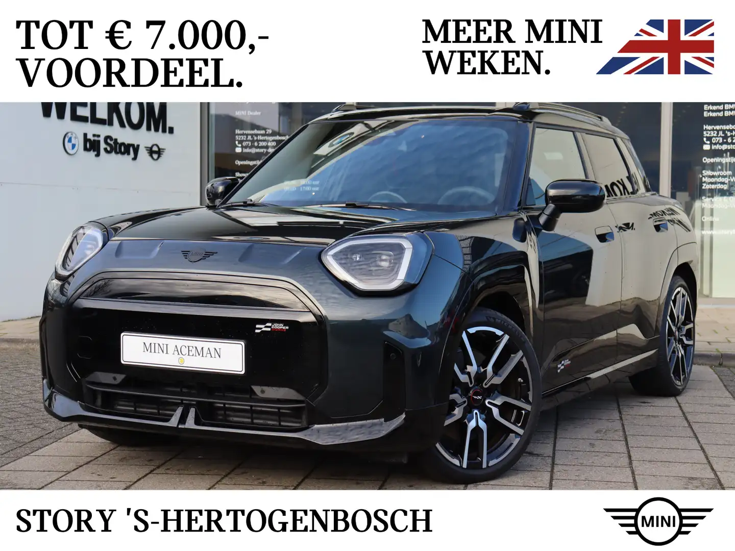2026 MINI Aceman, 1 km, Nizozemsko — φωτο 1