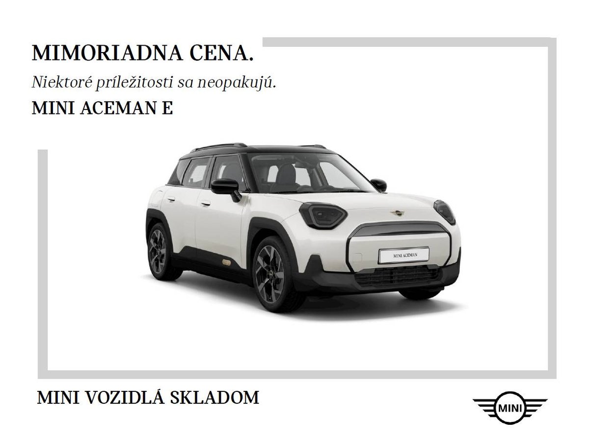 2024 MINI Aceman, 0 km, Σλοβακία — φωτο 1