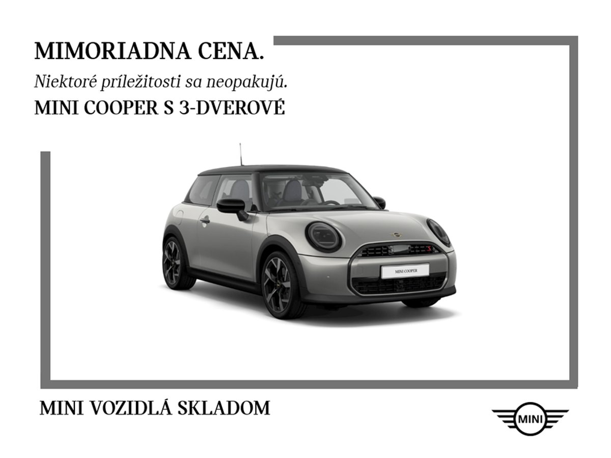 2024 MINI Cooper, Σλοβακία — φωτο 1