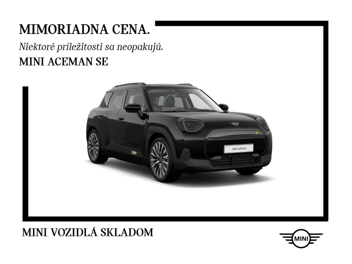 2025 MINI Aceman, Σλοβακία — φωτο 1