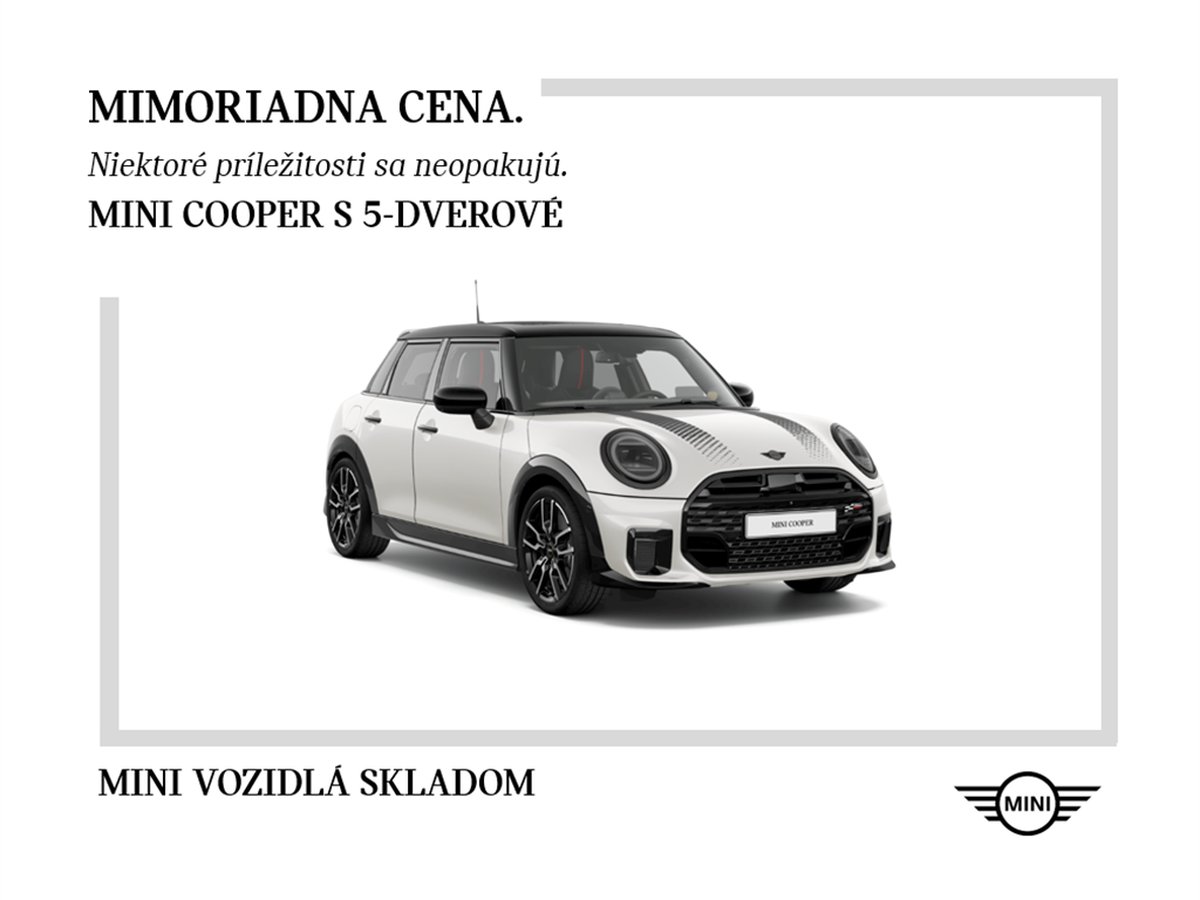 2025 MINI Cooper, Σλοβακία — φωτο 1