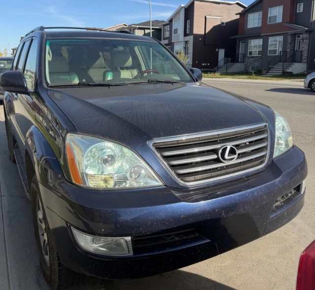 2009 Lexus GX470 premium, μπλε, 198.000 km, εισαγωγή Καναδάς — φωτο 1