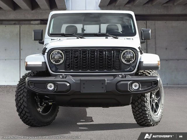 2026 Jeep Gladiator Willys, λευκό, εισαγωγή Καναδάς — φωτο 2 z 12