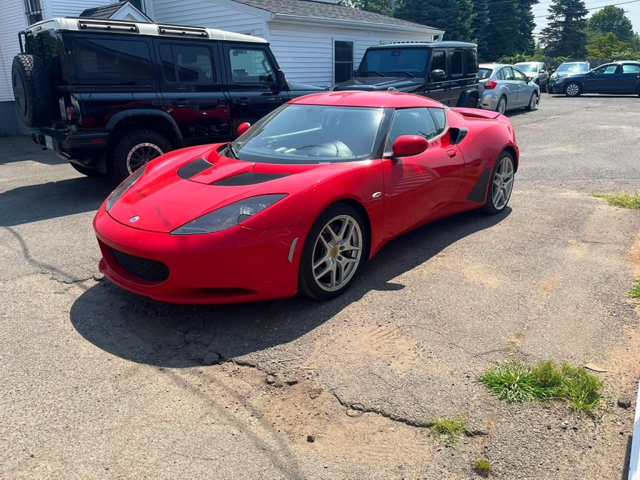 2011 Lotus EVORA, κόκκινο, 49.220 km, εισαγωγή ΗΠΑ — φωτο 1