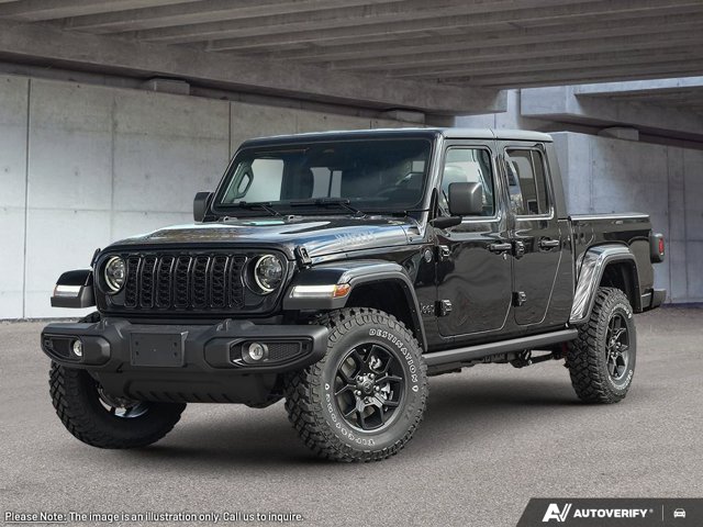 2026 Jeep Gladiator Willys, μαύρο, εισαγωγή Καναδάς — φωτο 1