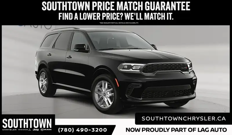 2027 Dodge Durango GT PLUS, μαύρο, 0 km, εισαγωγή Καναδάς — φωτο 1