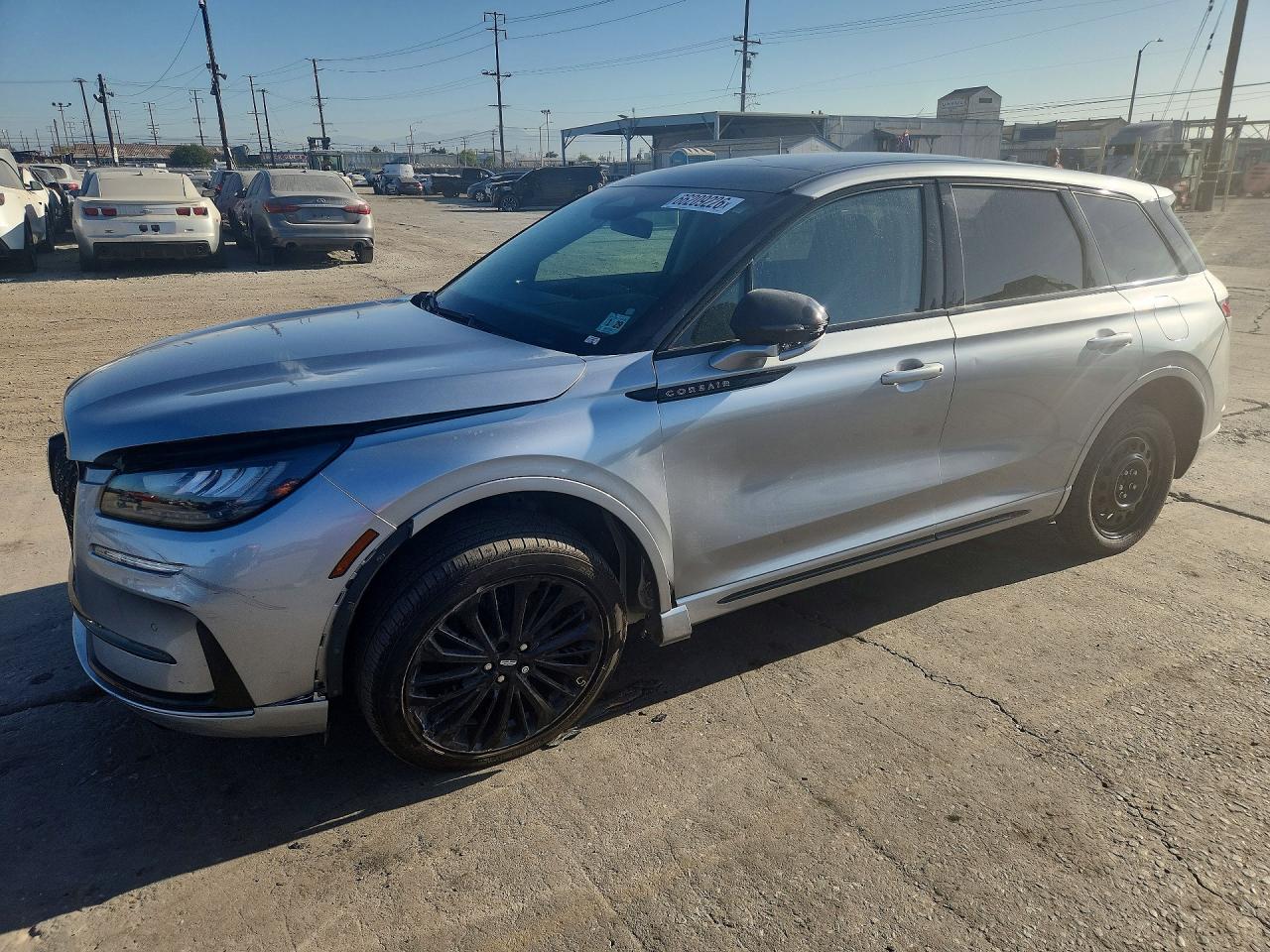 2024 Lincoln CORSAIR, ασημί, 80.095 km, εισαγωγή ΗΠΑ — φωτο 1
